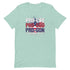 Pro-Life Pro-God Pro-Gun Short-sleeve unisex t-shirt - Mainstream Freedom